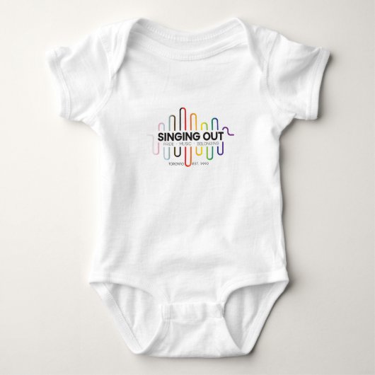 Baby Shirt uitzingen (Voorkant)