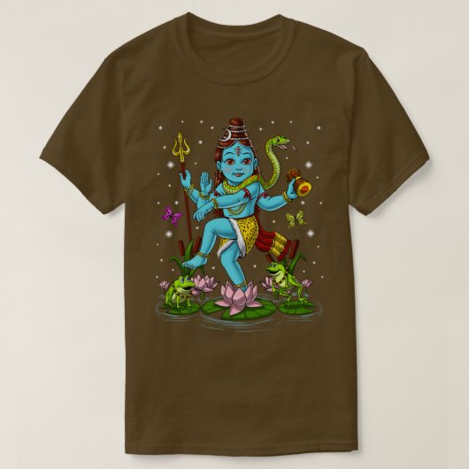 Baby Shiva Nataraja T-shirt (Design voorkant)
