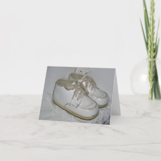  Baby Shoes Notecard Kaart
