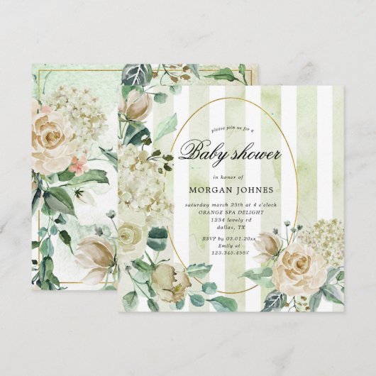 baby shower (Voorkant / Achterkant)