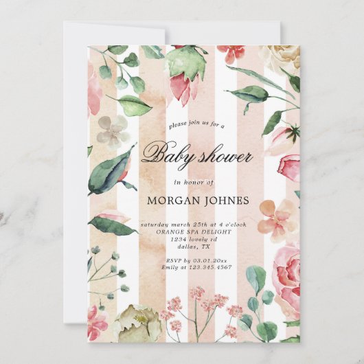 baby shower (Voorkant)