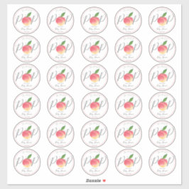 Baby shower 2-inch bekertje met snoepje sticker