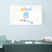 Baby Shower 3x5 Vinyl Banier Spandoek (Beurs)