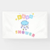 Baby Shower 3x5 Vinyl Banier Spandoek (Horizontaal)