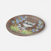 Baby shower 7-inch Bord met zoete batterij (Gekanteld)