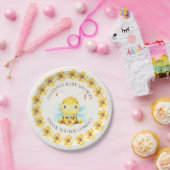 Baby shower 7-inch Bord met zoete honingbijen (Feest)