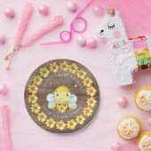 Baby shower 7-inch Bord met zoete honingbijen (Feest)