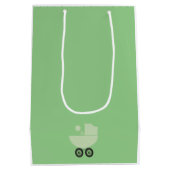 Baby shower aan boord Kaart uitnodiging Medium Cadeauzakje (Achterkant)