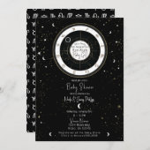 Baby shower aangepaste asstrologie Sun Sign Horosc Kaart (Voorkant / Achterkant)