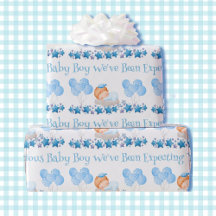 Baby shower aangepaste tekst jongen blauwe ballonn