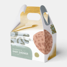 Baby shower abstracte Waterverf Dierverf