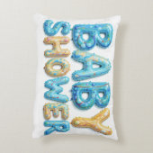 Baby shower accent kussen (Achterkant (Verticaal))