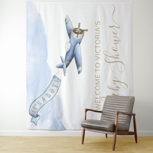  Baby shower achtergrond XL Wandkleed (In situ)