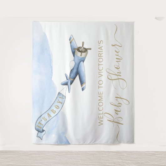  Baby shower achtergrond XL Wandkleed (Voorkant)