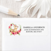 Baby shower Adres mam & Baby Deer Etiket (Insitu)