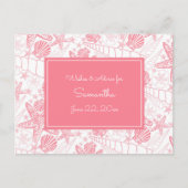 Baby shower advies, gebeden advieskaart (Voorkant)