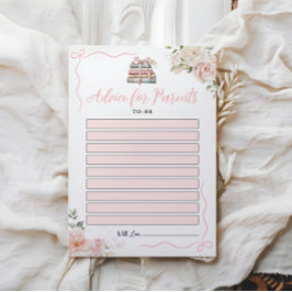 Baby shower advies Kaarten voor ouders-to-be