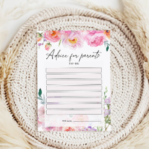 Baby shower advies Kaarten voor ouders-to-be