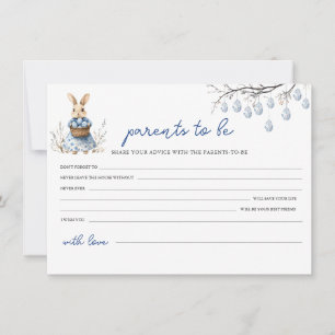 Baby shower advies voor de ouders Kaart