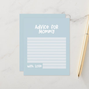 Baby shower advies voor mama modern baby blauw