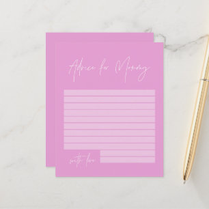 Baby shower advies voor mama modern girly bright