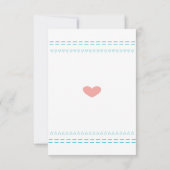 baby shower Adviezenkaarten Kaart (Achterkant)