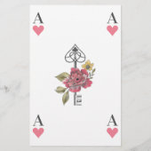 Baby shower Alice in Wonderland Fun Raad eens wie (Achterkant)