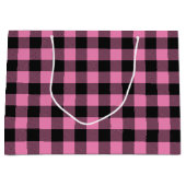 Baby shower Antlers Girl Pink Groot Cadeauzakje (Voorkant)