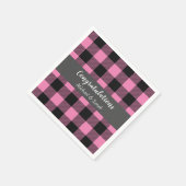 Baby shower Antlers Girl Pink Servet (Hoek)