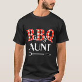 Baby Shower Aunt Bbq Party Cute Matching Family  T-shirt (Voorkant)