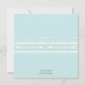 baby shower avontuur Begin met Beer van toppen bla Kaart (Achterkant)