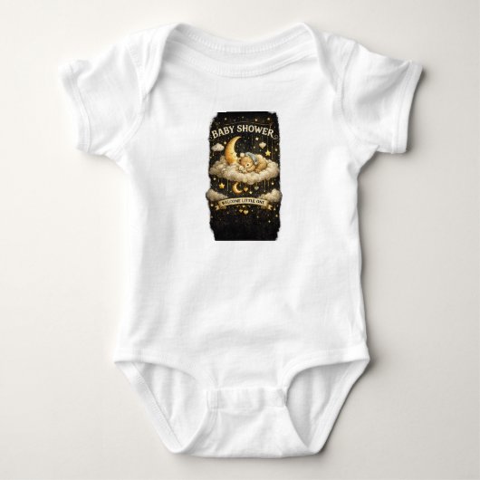 Baby Shower Avontuur Romper (Voorkant)