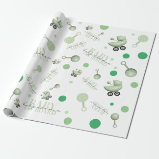 Baby shower Baby Aan boord Uitnodiging Sticker Cadeaupapier