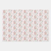 Baby shower Baby Animals Inpakpapier Vel (Voorkant 2)