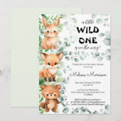 Baby shower Baby Animals Kaart (Voorkant / Achterkant)