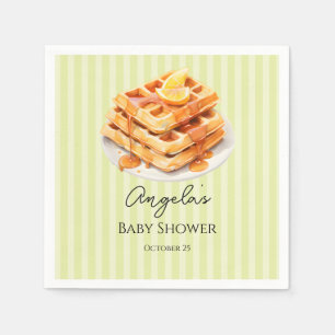 Baby Shower Baby Brunch Wafels Servet
