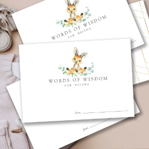 Baby shower Baby Kangoeroe Advies Kaart
