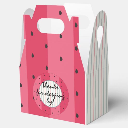 Baby shower Baby-liefdesbox Bedankdoosjes (Geopend)