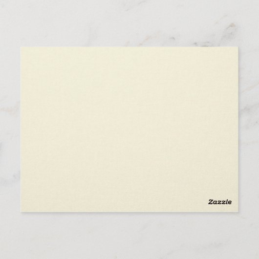 Baby shower Baby Voorspellingen en adviezen Briefkaart (Achterkant)