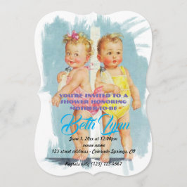 Baby Shower Babyfeest Bestemming Bestemming Kaart