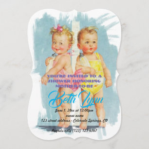 Baby Shower Babyfeest Bestemming Bestemming Kaart