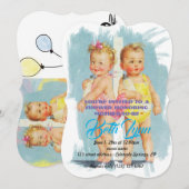 Baby Shower Babyfeest Bestemming Kaart (Voorkant / Achterkant)