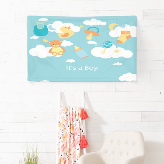 baby shower banner (Insitu)