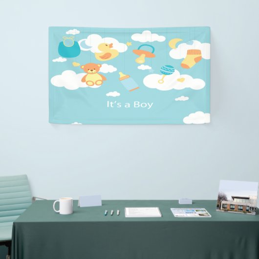 baby shower banner (Beurs)