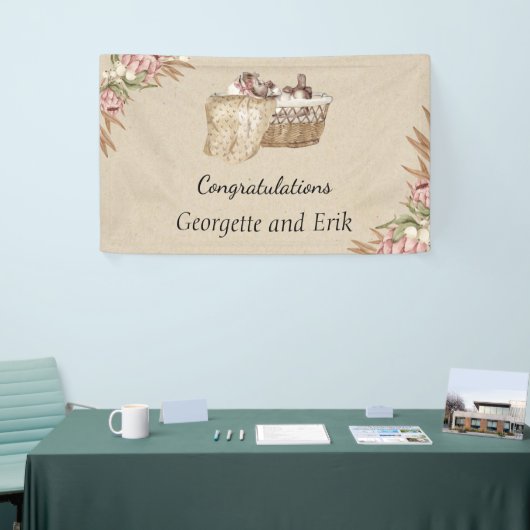  Baby shower Banner (Beurs)