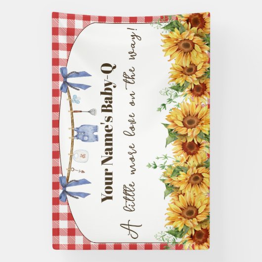 Baby Shower Banner (Verticaal)