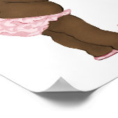  Baby shower Banner Etnische Princess Poster (Hoek)