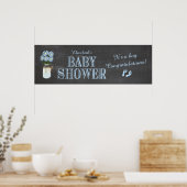 Baby shower banner poster (Keuken)