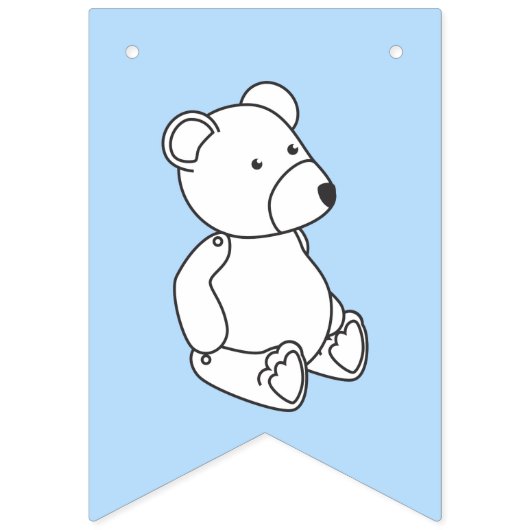 baby shower Banner - Woodland Creats (Eerste vlag)