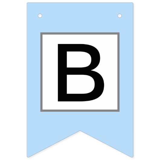 baby shower Banner - Woodland Creats (Derde vlag)